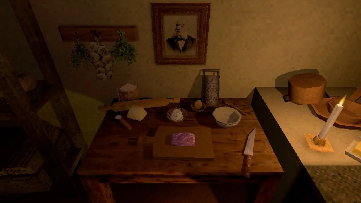 Read the active recipe area in an official Cucina Stellata screenshot